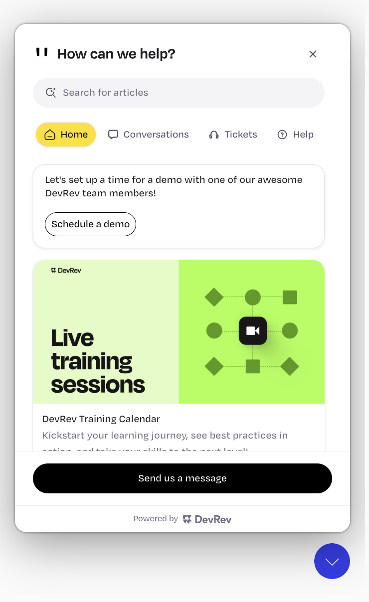 Chat Widget